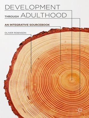 cover image of Development through Adulthood